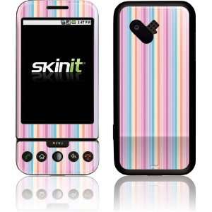  Cotton Candy Stripes skin for T Mobile HTC G1 Electronics