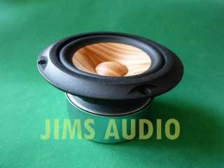HR124B8 10L full range speaker wood cone a pair !!  