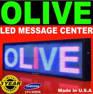 LED Sign Program. Scroll Digital message Center 40x60  