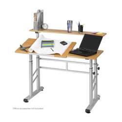   Adjustable Split Level Office Desk/ Drafting Table  Overstock