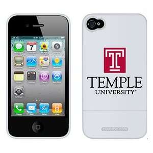  Temple University on AT&T iPhone 4 Case by Coveroo  