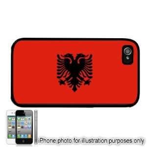  Albania Albanian Flag Apple iPhone 4 4S Case Cover Black 
