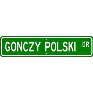 Gonczy Polski STREET SIGN ~ High Quality Aluminum ~ Dog 