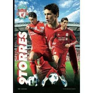  Football Posters Liverpool   Torres 10/11   16.4x11.6 