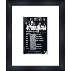  STRANGLERS 20th Anniversary Tour 1995   Custom Framed 