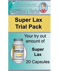 Grandmas Super Lax Trial Pack  