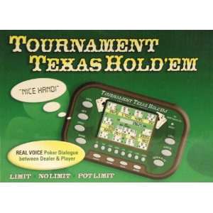  Tournament Texas HoldEm Handheld Game: Toys & Games