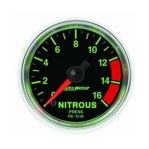  Auto Meter 3874 GS Electric Nitrous Pressure Gauge 