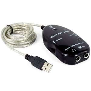  Guitar to USB Link Cable Interface PC Mac Electronics