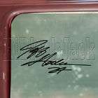 Jeff Gordon Signature Decal Truck Window Sticker