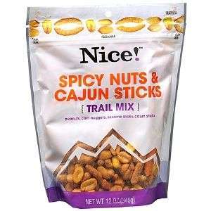 Nice Spicy Cajun Nut Trail Mix, 12 oz  Grocery & Gourmet 