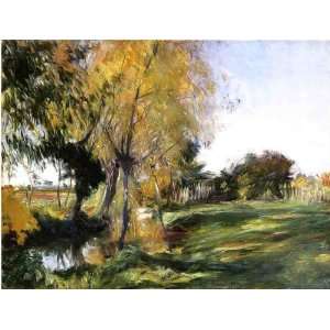  Oil Painting Landscape at Broadway John Singer Sargent 