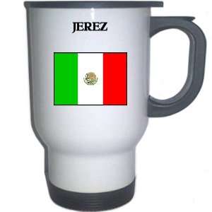 Mexico   JEREZ White Stainless Steel Mug