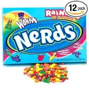 Nerds Rainbow of Flavors Theater Size Boxes (Pack of 12)  
