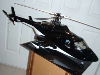 RC Midnigt Black AirWolf 500 9ch RTF Large Scale Helicopter Retracts 