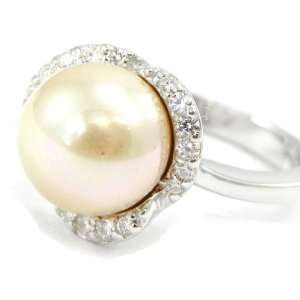  Ring Pearl Beauty white.   Taille 56 Jewelry