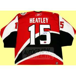   Autographed Dany Heatley Ottawa Senators Jersey (Red): Everything Else