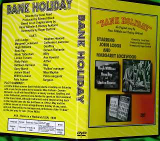 BANK HOLIDAY   DVD   John Lodge, Margaret Lockwood  