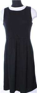 New Gap Womens Black Dress, Size 6, Pleated, Classic!  