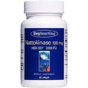  Allergy Research Group   Nattokinase 100mg 60sg Health 