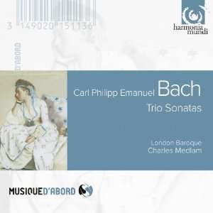   Bach Trio Sonatas London Baroque, Charles Medlam, C.P.E. Bach Music