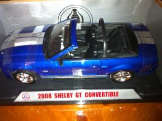 FORD SHELBY COBRA GT 08 CONVERTABLE1/18 SCALE DIE CAST   A LIMITED 