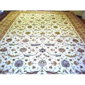    8x11 Hand Knotted Tabriz Persian Rug   117x81