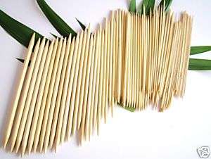 18 Sizes 10 25cm bamboo double pointed knitting needle US Size 2 