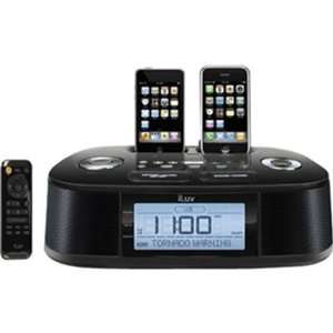  New Hi Fi Dual Alarm Clock Radio   IMM183BLK: Camera 