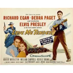  Love Me Tender Movie Poster (30 x 40 Inches   77cm x 102cm 