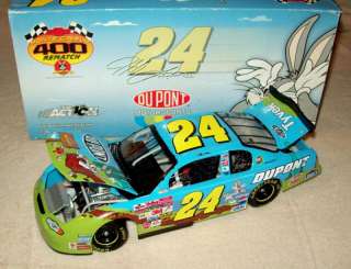 JEFF GORDON 2002 BUGS BUNNY 24 LOONEY TUNES 1/24 NASCAR  
