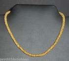 Vintage Heavy 62g 2tone Copper Thick Chain NECKLACE*17  