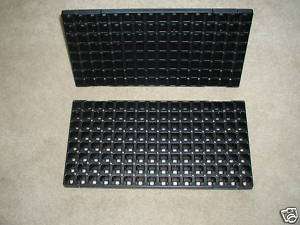 SEED STARTING 2ea.128 CELL  PLUG /PROPAGATION TRAYS  