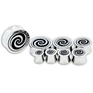 16 (11mm) Black and White Hypnotic Ball Bearing Tunnels   Working 