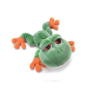  Russ Lil Peepers Plush Toy Tree Frog (Ribbett) Small 