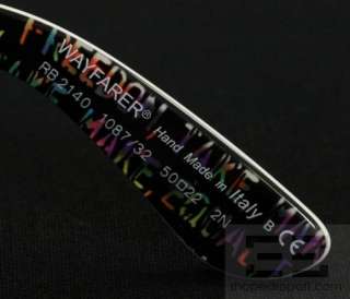 Ray Ban Special Series White & Multicolor Wayfarer Sunglasses RB 2140 