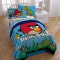 Angry Birds Twin size 4 piece Bed in a Bag with Sheet Set