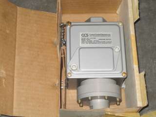 THIS AUCTION IS FOR ONE CCS 604G1 750PSIG DUAL SNAP PRESSURE 