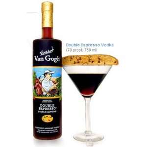  Vincent Van Gogh Vodka Double Espresso 750ML Grocery 