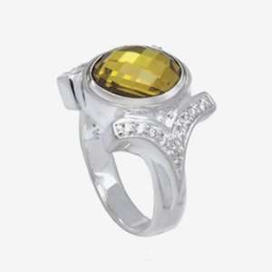  New Kameleon Jewelry Silver Shank CZ Ring KR4 Size 10 