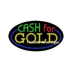  Cash for Gold LED Sign (Oval): Sports & Outdoors