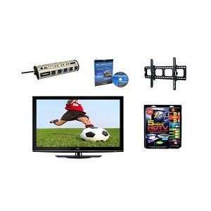 LG 42PQ30 HDTV + Hook up Kit + Power Protection + Calibration + Tilt 