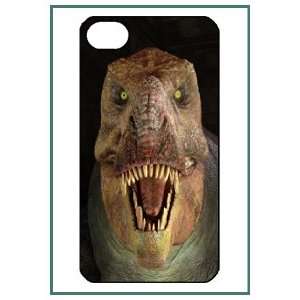  Dinosaur Style Funny Pattern Logo iPhone 4 iPhone4 Black 