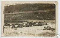MILITARY WW 1 SOLDIERS IN EXERCISE REAL PHOTO POSTCARD  