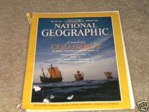 NATIONAL GEOGRAPHIC, Search for Columbus, January 1992  