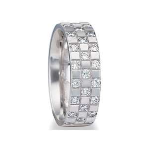  0.52 cttw Benchmark® 6mm Comfort Fit Diamond Wedding Band 