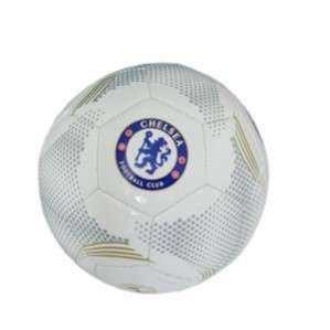 Chelsea FC OFFICIAL Football White Soccer Ball Size 5  