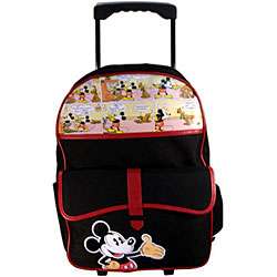 Disney Mickey Mouse Rolling School Backpack  Overstock