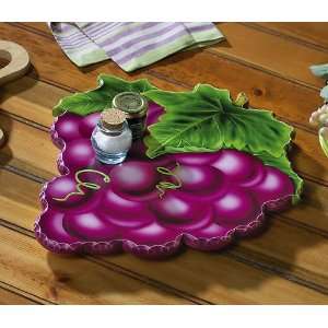  Grapevine Shaped Wooden Lazy Susan 