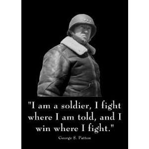  General Patton and quote Greeting Cards Health & Personal 